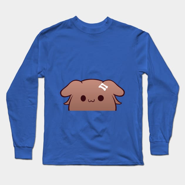 Korone Happy Furball Doggo Long Sleeve T-Shirt by AmyMinori
